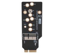 Acouto Tarjeta de Red WiFi de 12+6 Pines y Adaptador Protector de Módulo para Air 2010?2011 BCM94360CD BCM94331CD BCM94360CS BCM94360CS2 BCM943224PCIEBT2 2010?2011