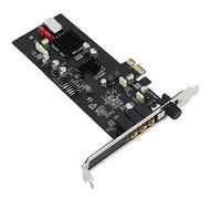 Acouto Tarjeta de Sonido 24 Bit 96 Khz Decodificador óptico Coaxial Tarjeta de Sonido de Audio para Transmisión en Vivo El Soporte de del Controlador de Juegos Brinda una Buena Calidad de Audio