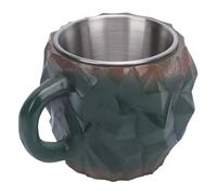 Acouto Taza de café de Cristal Mineral Ergonómico Multifuncional Taza de café de Resina de Cristal Resina Púrpura Sobresaliente de Eso a La Excelente Claridad Permite que La esté Elaborada con
