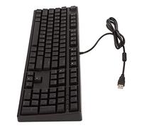 Acouto Teclado Mecánico Interruptor Marrón 108 Teclas Función de Calculadora Ergonómica de una Tecla Teclado con Cable para Juegos de Oficina en Casa Operación Más Rápida y Entre Juegos Profesionales
