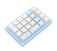 Acouto Teclado Numérico de 21 Teclas RGB Retroiluminado Ergonómico Pequeño Teclado Numérico Mecánico para Computadora Portátil Negro Garantiza Respuesta Numérica Tecla con Producción Rápida 21 The
