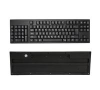 Acouto Teclado para Zurdos 109 Teclas Diseño Ergonómico Micro USB Teclado de Oficina Plug and Play para Contabilidad Empresarial El Diseño del Diseñador Puede Aliviar El Dolor de Manos Ergonómico