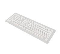 Acouto Teclas PBT Diseño Alto Bajo Doble Capa 2 Colores 108 Teclas Teclados Mecánicos para Teclado 61 87 104 108 Blancas y de Adapta de Movimiento Alto Que a un (White)