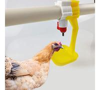 Acouto Tetina Automática para Beber Pollos Tetina Automática para Beber Pollos, Alimentador de Agua de Resina de Poliformaldehído, Alimente a su Rebaño sin Esfuerzo con Diseño a Prueba de Fugas,