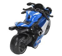 Acouto Tire hacia Atrás Motocicletas de Juguete Modelo de Motocicleta de Aleación de Simulación Innovadora para Niños Colección de Regalos Material Verde y Fuertes Tóxicas de Primera Calidad La (BLUE)