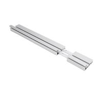 Acouto Valla de Calibre de Inglete Aleación de Aluminio 50-86 Cm Valla de Extensión de Inglete Telescópica Ajustable para Carpintería Equipada con de Aluminio de Calibre de IngleteValla de