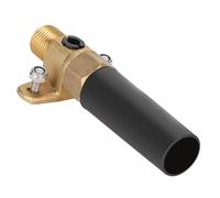 Acouto Válvula de Cobre para Ganado, Válvula de Cobre para Ovejas, Accesorios para Cuencos de Agua para Ganado, Dispensador Automático de Agua de Acero Inoxidable Duradero para y Cerdos, 13x6,2