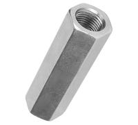 Acouto Válvula de Retención Unidireccional de Rosca Hembra BSPP Hexagonal de Acero Inoxidable para Conexión de Tubería Fácil a Buena Conexión de Tubería BSPP Ma Rosca Hembra de de Gas Acero