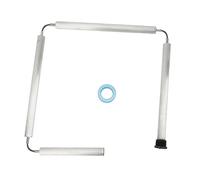 Acouto Varilla de ánodo Calentador Flexible de 44 Pulgadas, Rosca NPT de 3/4 Pulgadas, Diámetro de 19 Mm, Compatible con A.O. Smith, Rhe Varilla de ánodo de Flexible de Calentador de 44 de RodAnode