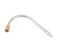 Acouto Varita de Extensión para Lavadora a Presión en Forma de U, Acero Inoxidable, 4000 PSI, Lanza Curva con Boquillas para Limpieza de Canalones y Automóviles (en forma de U)