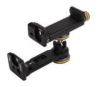 Acouto Veledge V3 Aluminio Aleado Celular Montaje Trípode Montaje 360 Grados Capacitación de Teléfono Estirable Rotativo para Video en Vivo Vlog Vlog de Grado