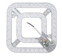 Acouto ventilador de techo con luz LED 24 W 2100 lm módulo integrado 3 temperaturas de color ventilador con luz para salón dormitorio y oficina