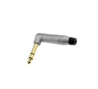 ACPS-RN-AU Plug Jack 6,35mm macho estéreo con ángulo de 90° soldadura AMPHENOL