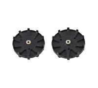AcqjEYdoX 1 par de Engranajes de tracción Trasera de Rueda Loca de Pista de soplador de Nieve Compatible con Modelos de 43CC 12V(Pair with Bearing)