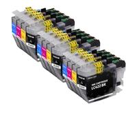 AcqjEYdoX Cartucho de Tinta Compatible con HINICOLE 422 XL LC422 LC422XL MFC-J5340DW J5345DW J5740DW(3Set)