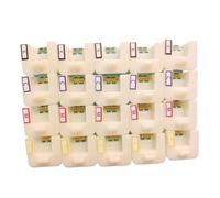 AcqjEYdoX Chip de Cartucho de Tinta con Soporte, Compatible con SureColor F6070 F7070 F6270 F6000 F6200 F7200 F9200 F9300 F9370, 100 Uds.(CMYHDK)