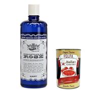Acqua All Rose Tonico Viso - 6 bocas faciales con agua destilada con rosas - fórmula refrescante con propiedades hidratantes y radiantes, 300 ml + Polpa italiana Gourmet 400 g