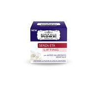 Acqua alle Rose Crema facial con ácido hialurónico vegetal Lifting, crema sin edad antiarrugas con ácido hialurónico vegetal, extiende las arrugas de cara y contornos 50 ml