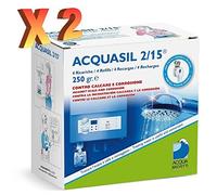 Acqua Brevetti - Acquasil 2/15 - Código PC100 - 2 paquetes de 4 recambios (8 recambios en total), 250 gr