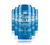 Acqua Brillante RECOARO en Lata, 330ml, Pack de 24 Unidades