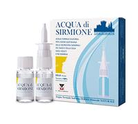 Acqua di Sirmione | Ideal para nariz tapada 6 viales de 15 ml. Se puede utilizar con spray nasal o en aerosolterapia. Adecuado para adultos y niños