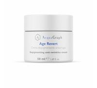 ACQUAGRAPH® Crema de Noche Age Revert con Ingredientes de origen natural, Crema hidratante facial mujer Antipolución, Reafirmante. Crema antiarrugas mujer apto para todo tipo de pieles. 50 ml