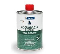 Acquaragia Inodore Diluyente pinturas sintéticas y oleosintéticas, antioxidantes y acabados al aceite | Líquido incoloro, sin clolurados | Formato 0,5 l