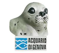 Acquario Di Genova Italia - Imán para nevera, recuerdo de viaje, decoración creativa