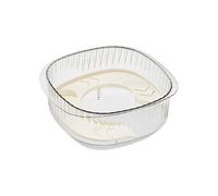 Acquario per Tartarughe Piccole - Vasca In ABS con Aree Multifunzione, Terrario per Granchi, Gamberi E Anfibi | Vista Panoramica 26cm