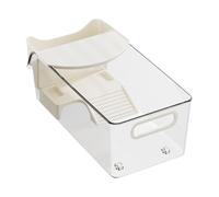 Acquario Tartarughe - 28,5 x 14,5 x 13 cm Terrario Multifunzione | Serbatoio PET con piattaforma rimovibile scorrevole per tartarughe rane granchi salamandre ambiente interior