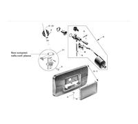 acquastilla 116508 botón con resorte Original Stir Blitz