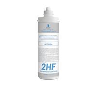 AcquaXcasa - Filtro de bayoneta 2MF AG | Compatible con Everpure AC y 2DC | Con iones de plata | Para agua potable | Elimina cloro, turbidez | 1 unidad, plástico (2HF)