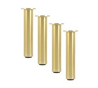 ACRaBoss 4 Patas Ajustables para Muebles, de Aleación de Aluminio, de Metal, para Sofá, Escritorio, Cama, Armario, Mesa de Centro, Soporte de Armario./D/10Cm