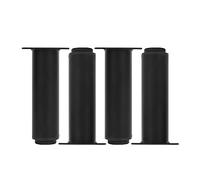 ACRaBoss Patas para Muebles, Patas Ajustables Modernas, Patas de Mesa de Metal (4 Piezas con Tornillos), Patas de Repuesto para Sofá, Patas para Armarios, Mesitas de Noche, Patas de Armario, Acero Lam