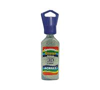 Acrilex Dimensional RELIEV Paint GLITTER-35ML, Plateado