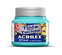 Acrilex, 577 Tinta para Tejido, Turquesa 37ml