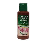 ACRILEX - ACRÍLICA FOSCA MATE 60ML (526 MARRÓN OSCURO)