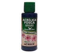 ACRILEX - ACRÍLICA FOSCA MATE 60ML (544 AZUL MARINO)