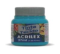 Acrilex Pintura Textil al Agua Azul mar 37 ML Ref. 535