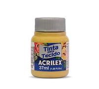 Acrilex Pintura Textil al Agua Ocre Oro 37 ml Ref. 573