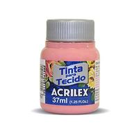 Acrilex Pintura Textil al Agua Rosa te 37 ml Ref. 567