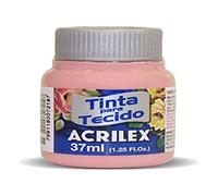 Acrilex Pintura Textil al Agua Rose 37ml Ref. 988