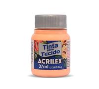 Acrilex Pintura Textil al Agua Salmon 37 ml Ref. 518