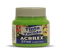 Acrilex Pintura Textil al Agua Verde Aguacate 37 ml Ref. 572