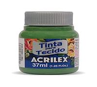 Acrilex Pintura Textil al Agua Verde gramo 37 ml Ref. 582