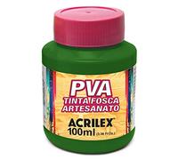 ACRILEX PVA Tinta FOSCA ARTESANATO 100 ML (545 Verde Oliva)