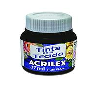 ACRILEX, Tinta para Tejido, 860 Pantano Verde, 37ml