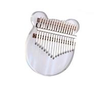 Acrílico 17 Teclas C Melodía Kalimba Pulgar Piano Dedo Piano Instrumentos Musicales Con Accesorios Kalimba Piano de Pulgar (Color : 02)
