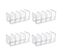 Acrílico 4PC Almacenamiento Rack Set Apoyando Zonas Dedicadas Para Bolsos Y Accesorios Usados Frecuentemente(4)