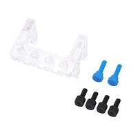 Acrílico Acuario Soft Tube Fixture Holder, Acuario Soft Tube Pump Manguera Suave Holding Dosificación